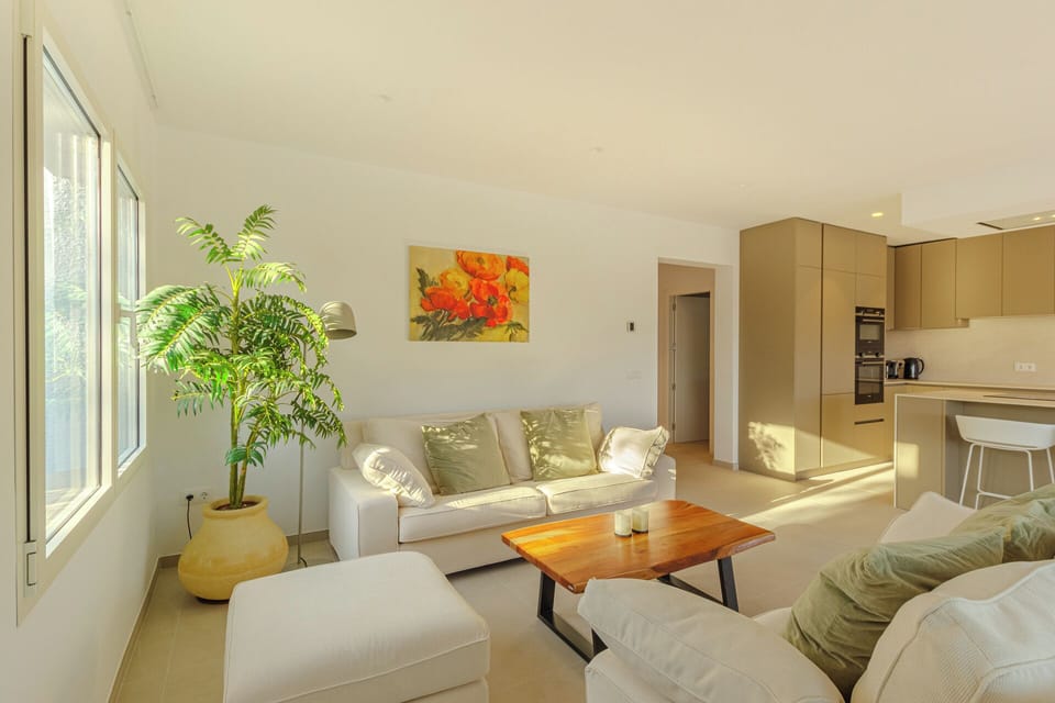 Living room and kitchen first floor