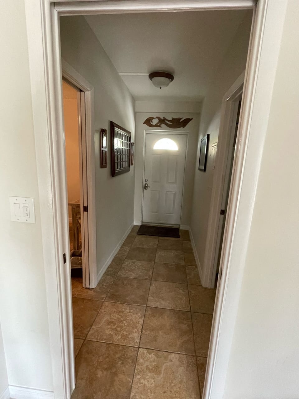 Downstairs hallway