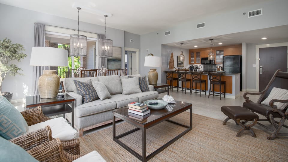 Living Room with Coffee Table