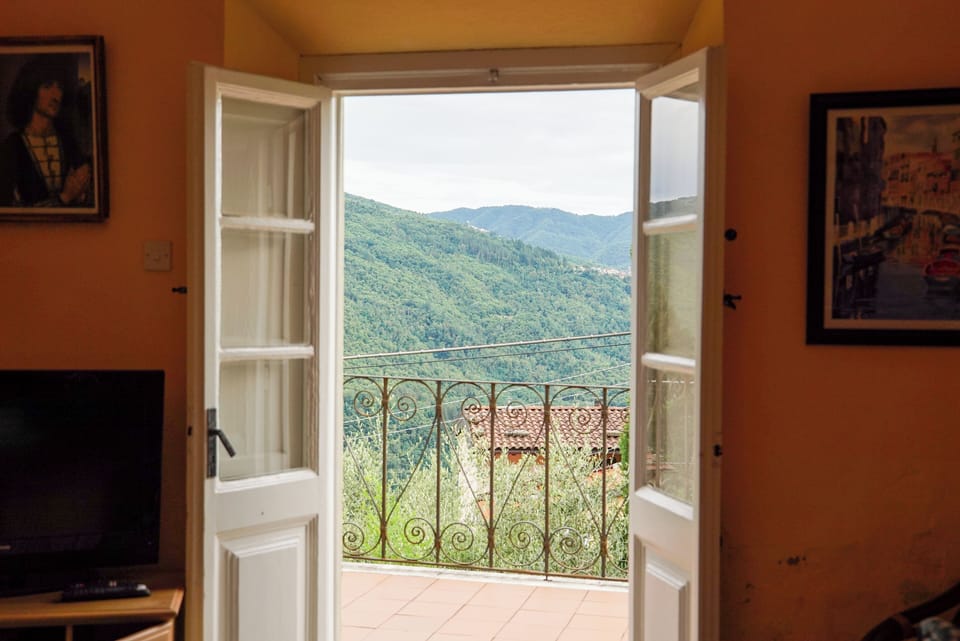 View from living room