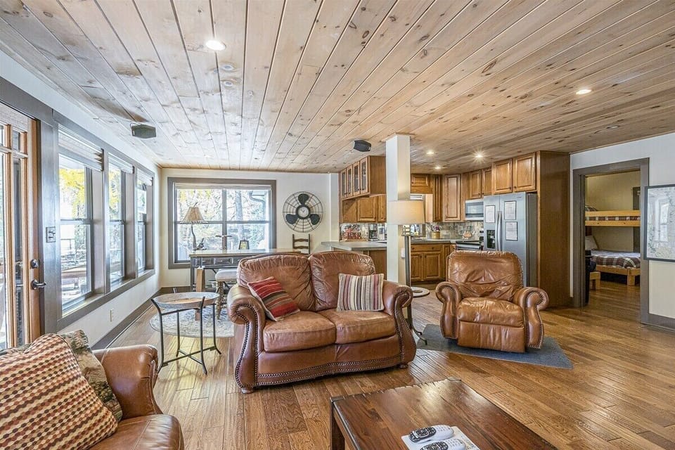 Living Room with beautiful view of the `Hooch