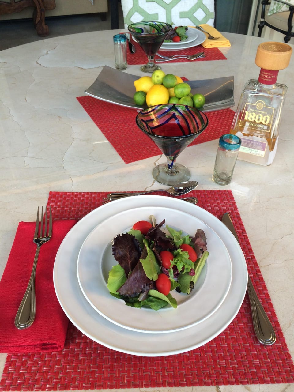 The possibilities for enjoying a nice meal on the balcony are endless