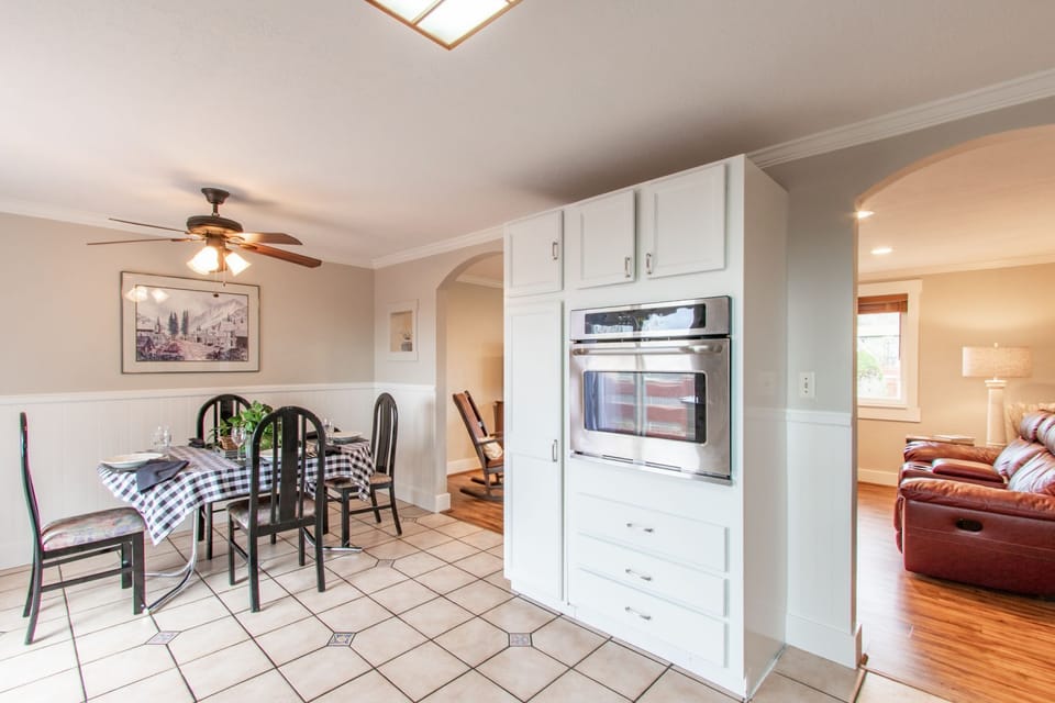 Open dining area