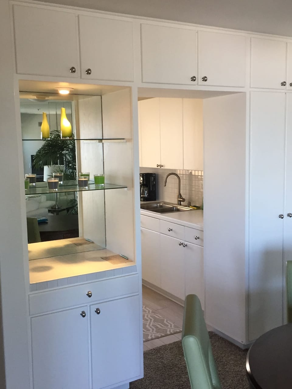 Cards and board games in cabinet