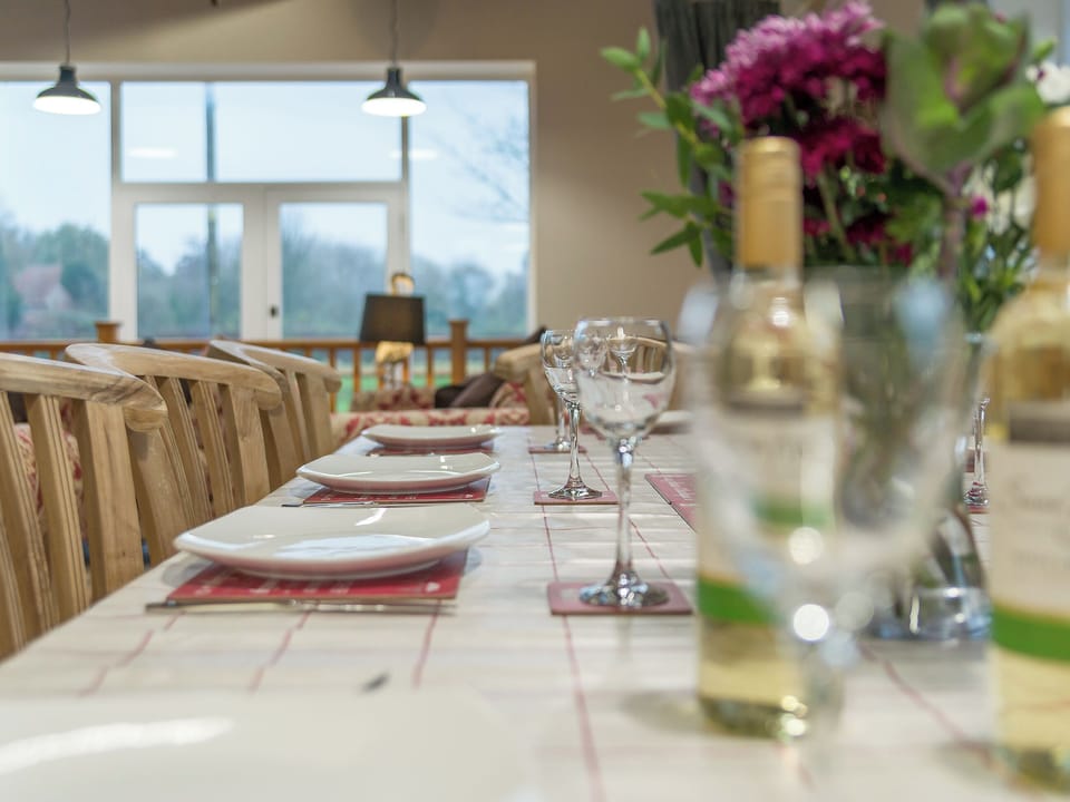 Charming dining area | Harbour View - Riverside Barns, Wainfleet St. Mary, near Skegness