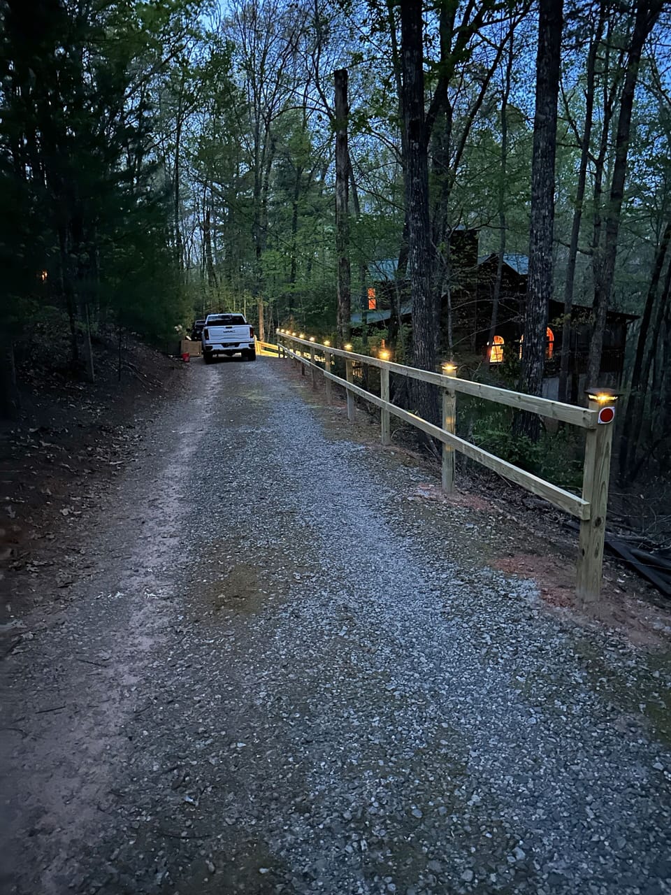 Level and Straight Drive Way 