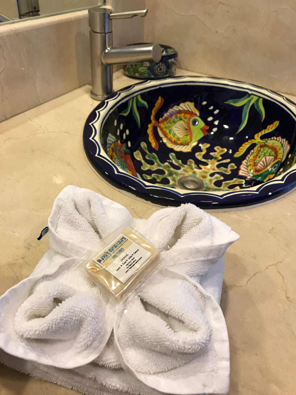 Always very tidy. Fixtures and countertops new and well maintained. 