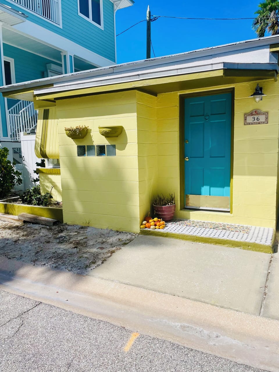 Front of cottage