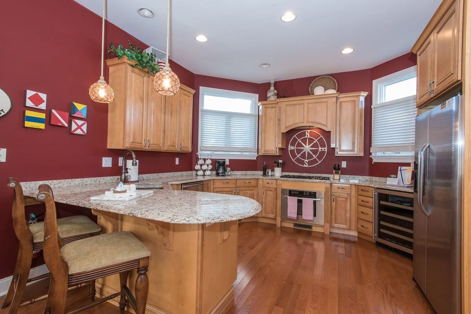 Gourmet kitchen