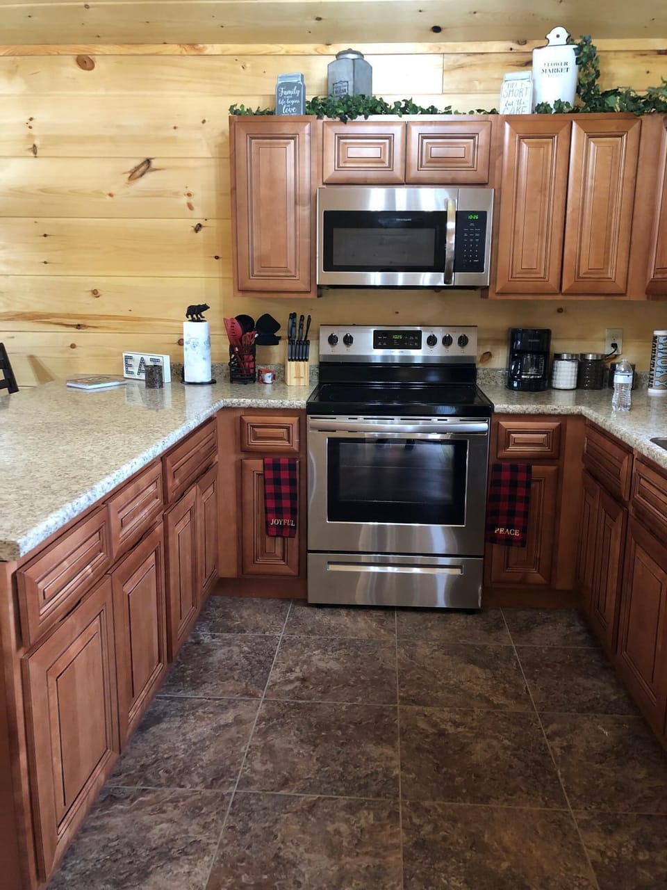complete stainless with smooth top stove