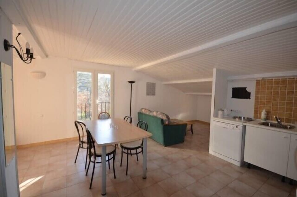 Kitchen Lounge Living room of 'Marjolaine'