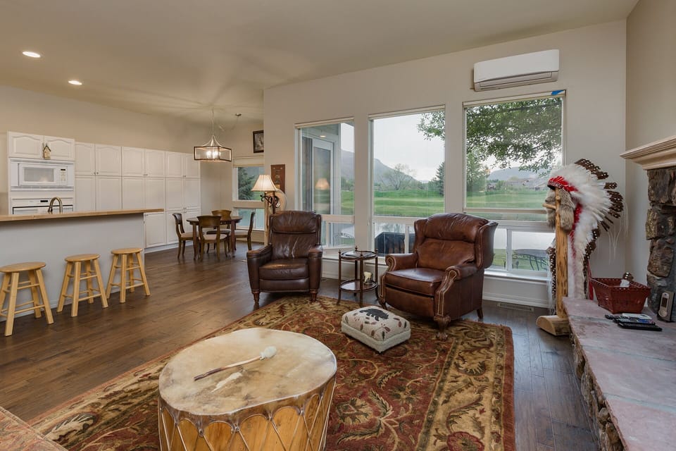 Main Living Space Dining and Kitchen