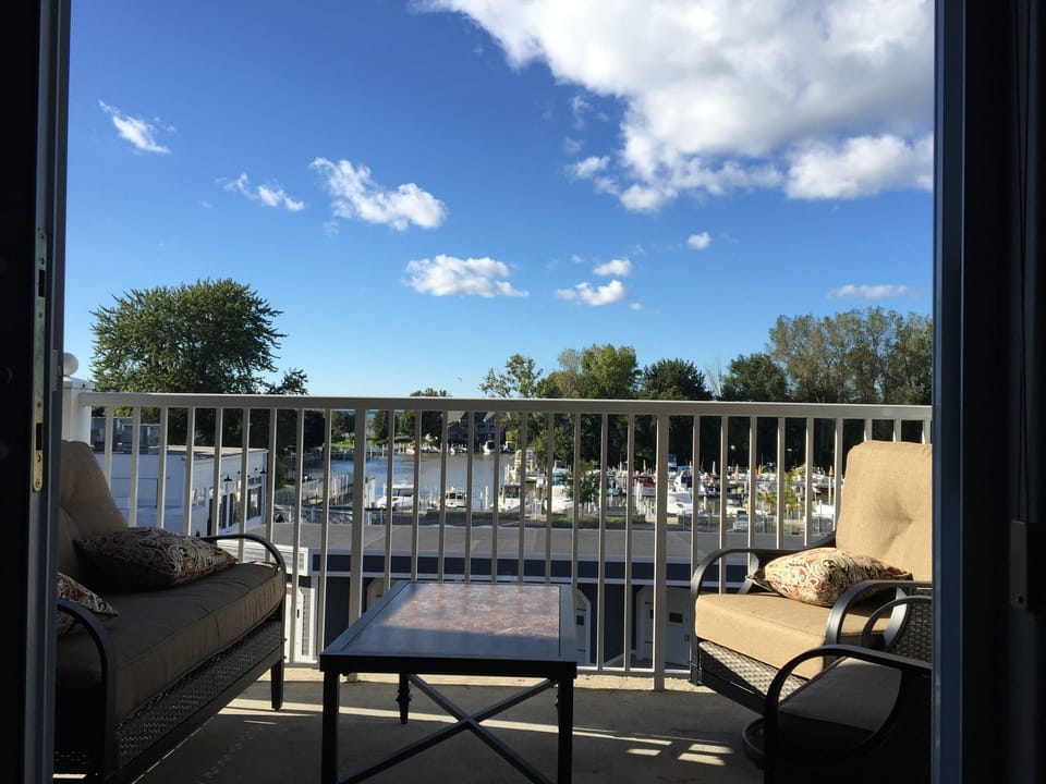 Great view from the balcony!