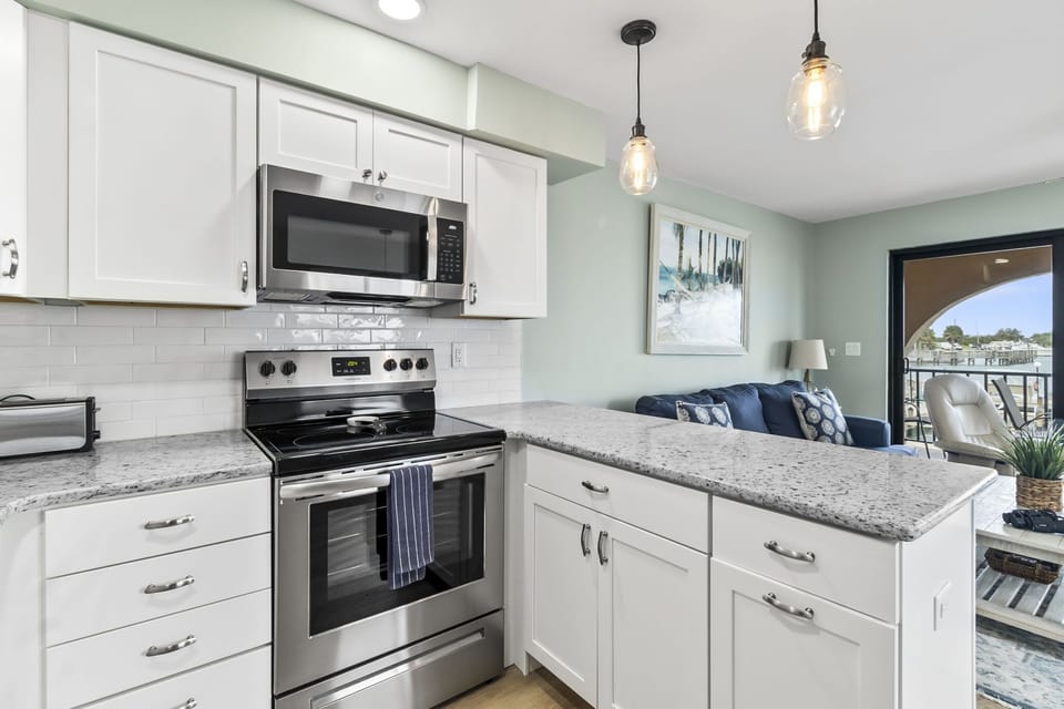 Kitchen is fully stocked (just bring food)