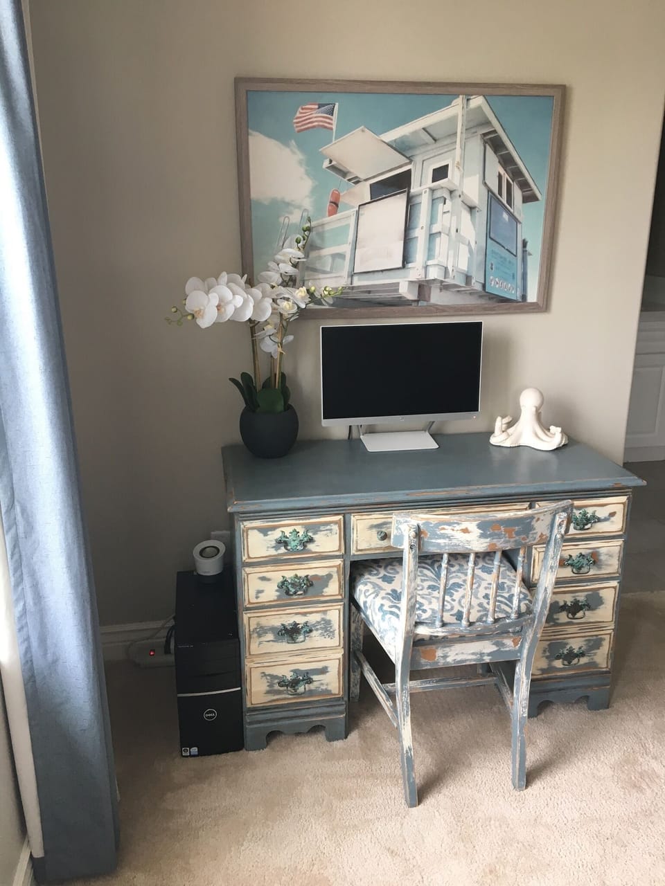 Desk in Master Bedroom