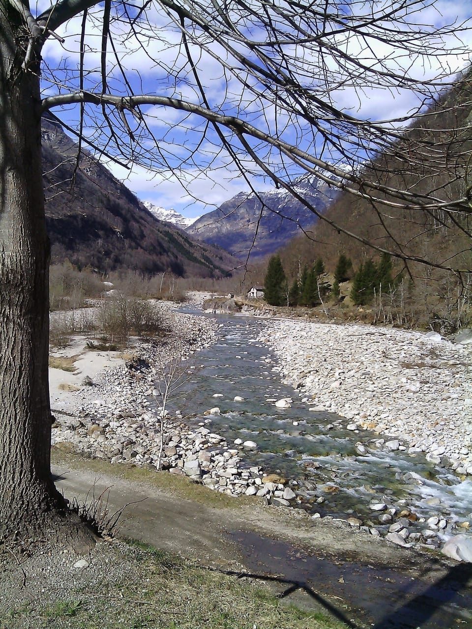 Upstream, River Verzasca near Alnasca