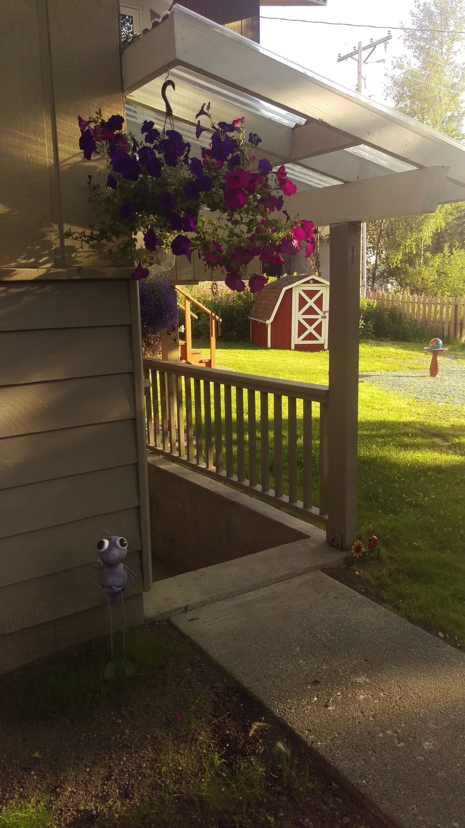 Entrance to unit 3