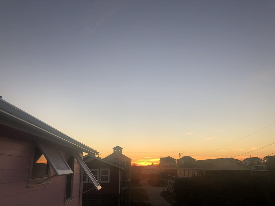 Porch Sunset