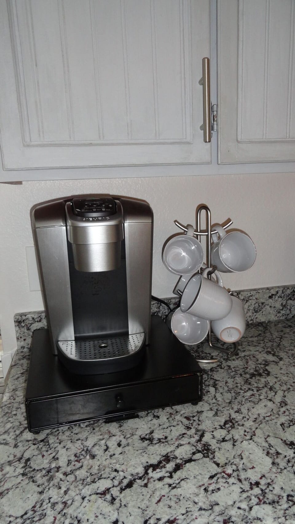 Keurig coffee maker onsite.