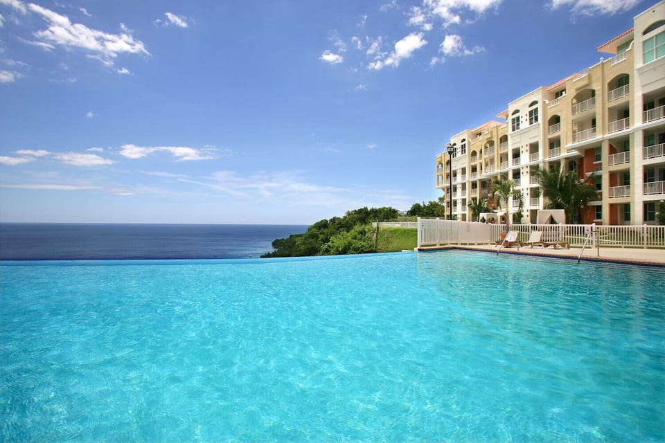 Infinity Pool with view to Crash Boat Beach