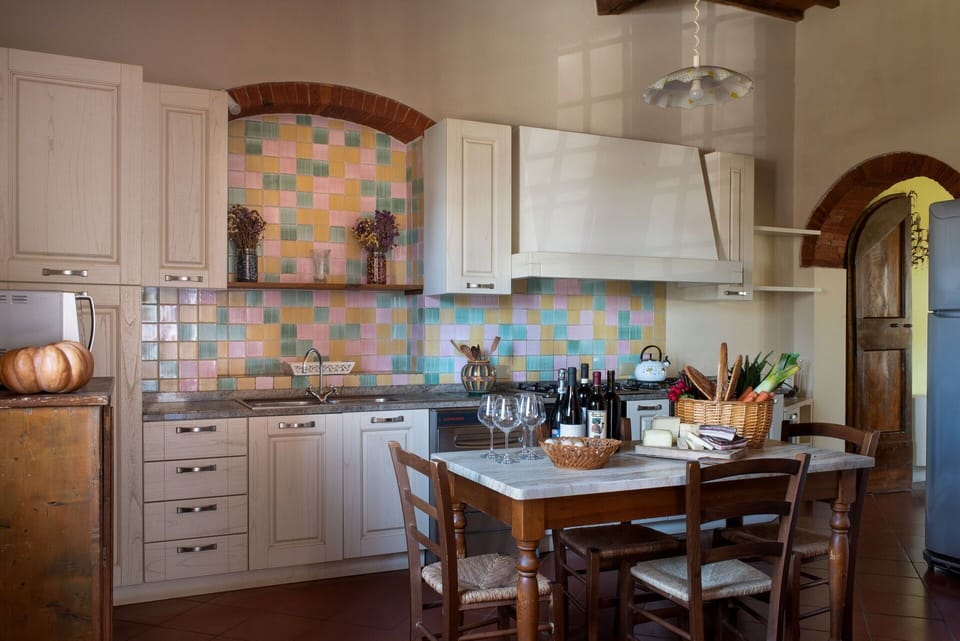 Cabinetry, Countertop, Property, Table, Furniture, Kitchen, Wood, Kitchen Appliance, Interior Design, Lighting