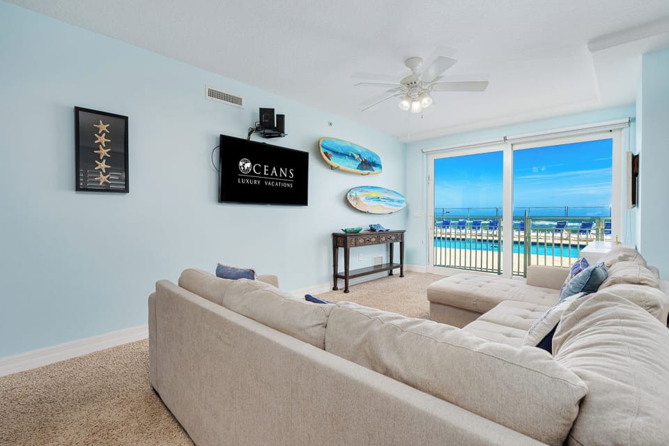 Oceanfront Living Room