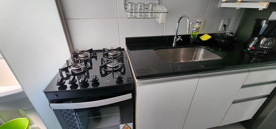 Fogão luxo c/ mesa de vidro