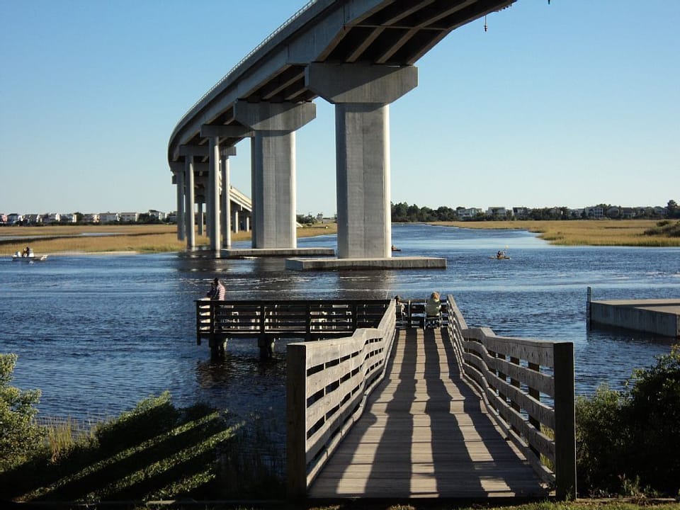 Bridge to the island