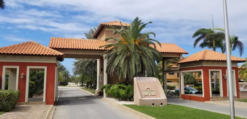 gated community front entrance gate