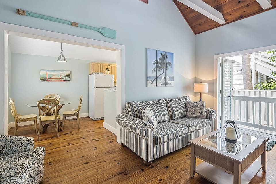 Natural lighting from living area looking outside