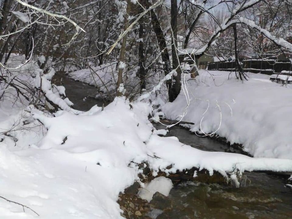 Creek after Snow. 