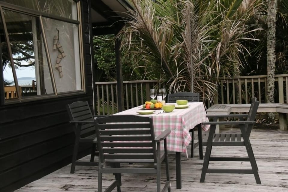 extensive deck area