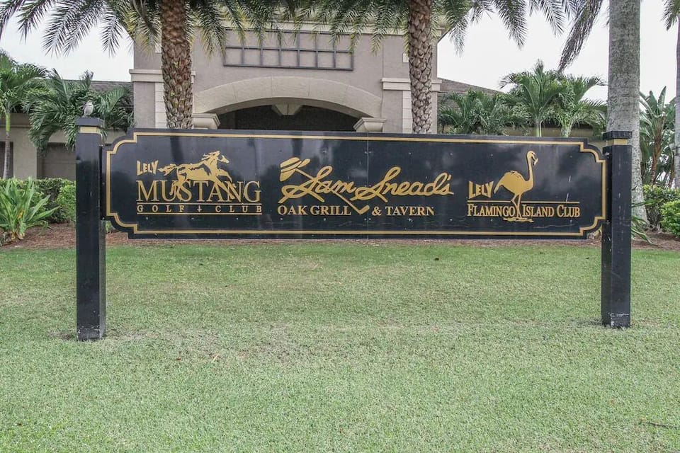 Nearby Restaurant and Golf Center