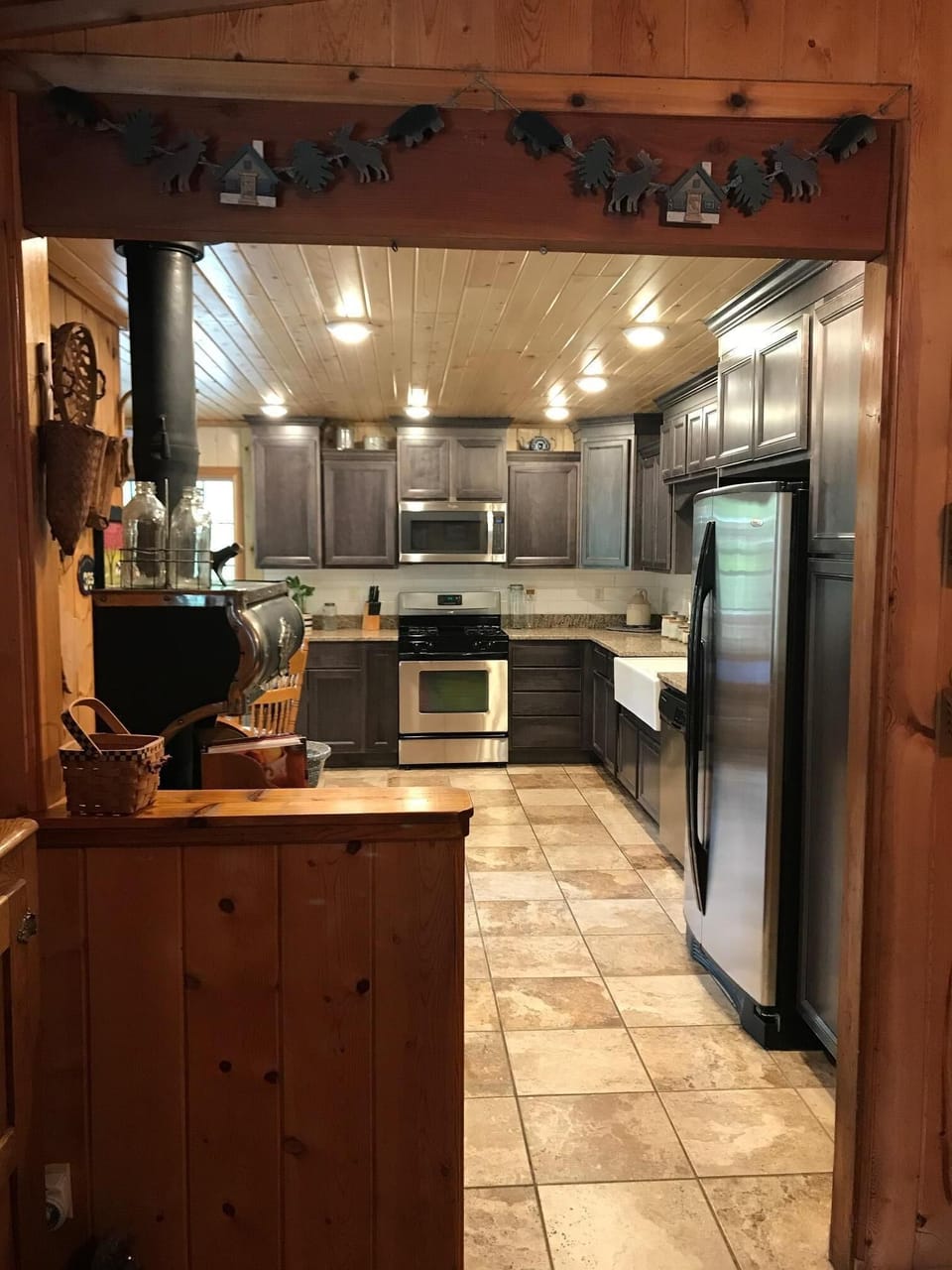 Newly remodeled kitchen