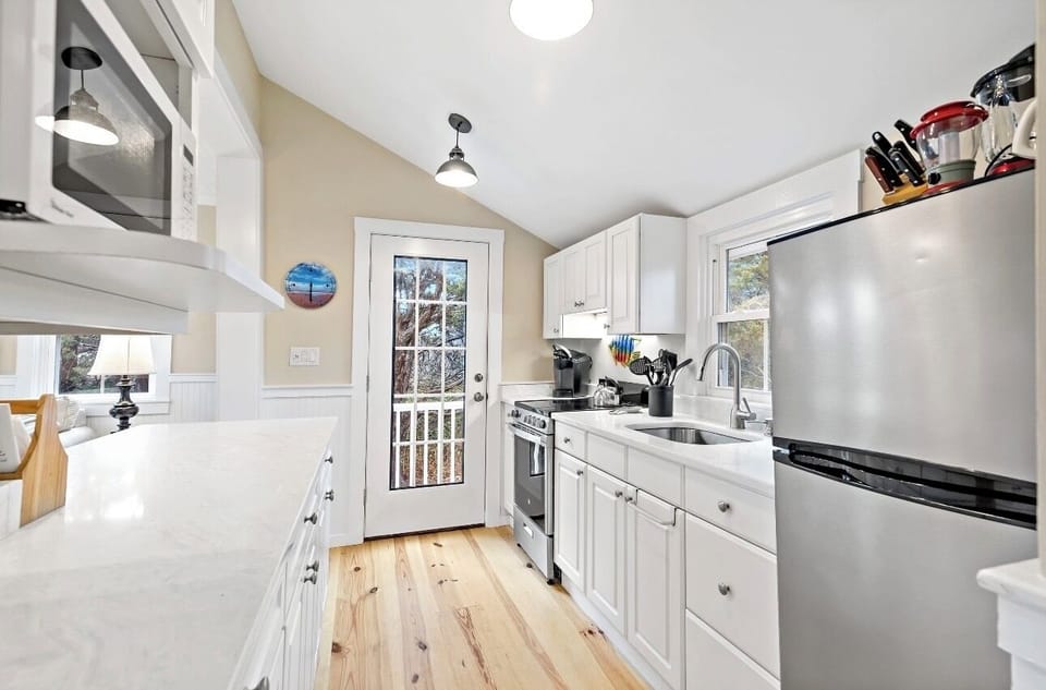 Fully stocked kitchen