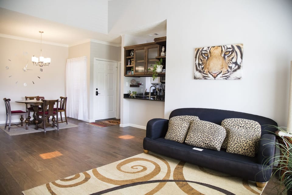 brand new design - living room, dining area