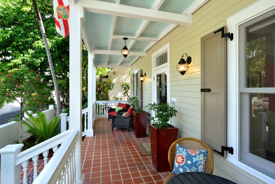 Relax on the front porch of this beautiful home!