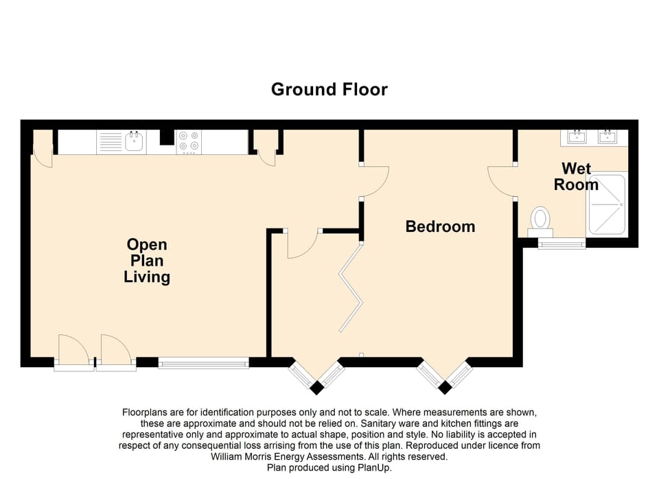 Owain's Lake View - Floorplan