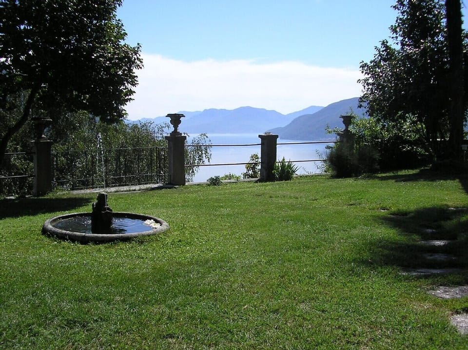 View from the house into Italy