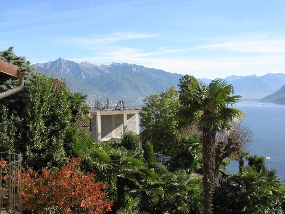 View from the house into Switzerland