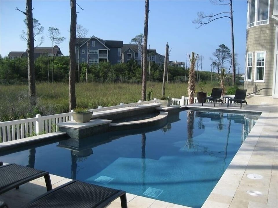 Very Private Pool with Wetland and Lake Views