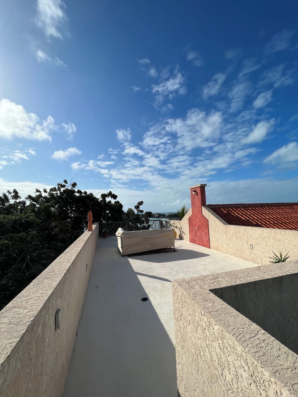 Roof top for sunset and star gazing