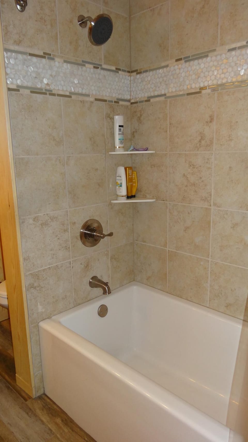 Deep soaking tub
