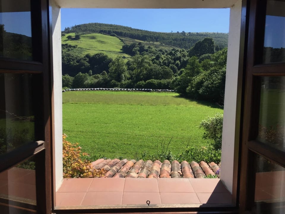 Vista desde una de las ventanas de la habitación principal
