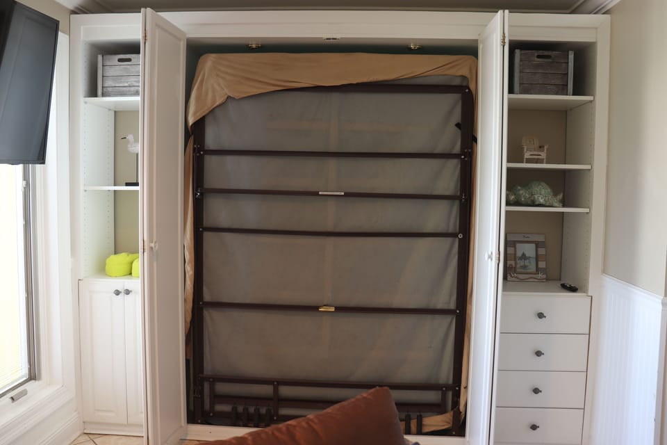 Foldup Bed to store every night. 