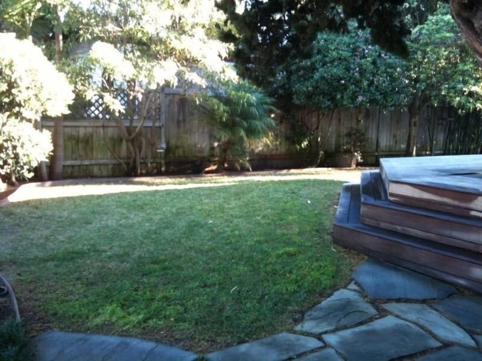Front Lawn and Deck