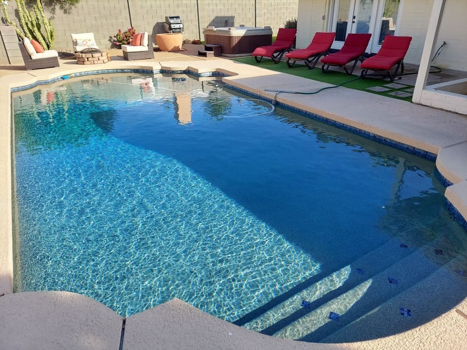 Lounge or take a dip in the pool ** Note:  Pool CANNOT be Heated