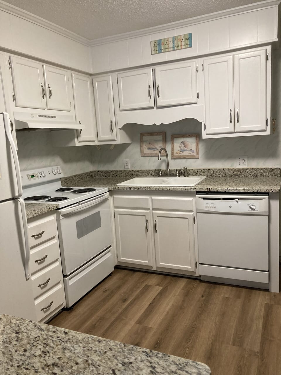 New granite countertops added in 2024