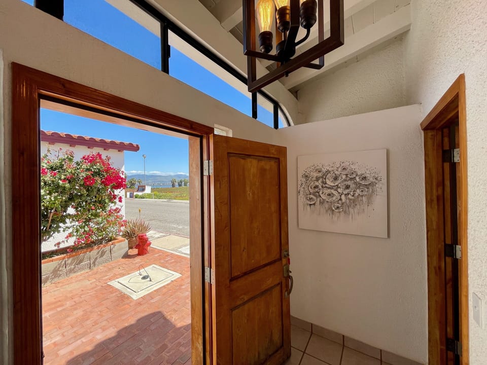 entry into the house