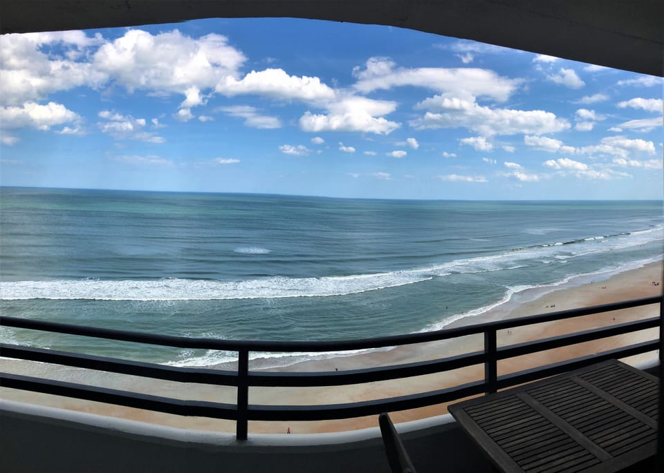 Front panoramic view from balcony.